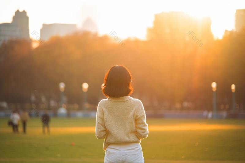 在阳光照耀下的女大学生特写背景图,高清,摄影图,摄影图片,图片大全,摄影图免费下载